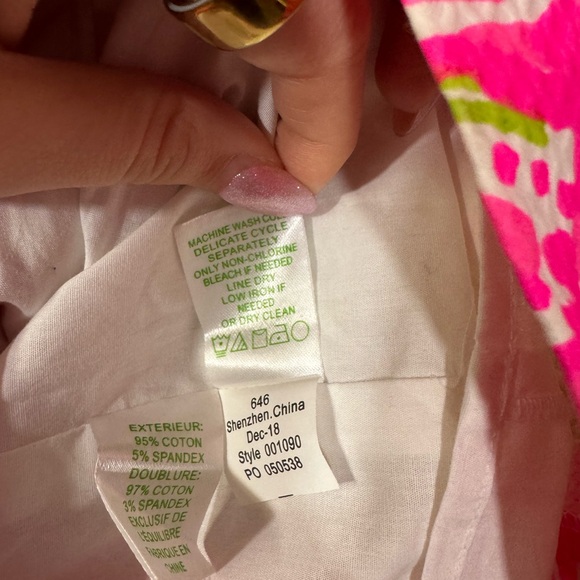 Lilly Pulitzer ‘Maisie Resort White Koala Me Maybe’ Floral Shift Midi Dress - Picture 8 of 8